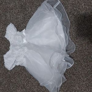 White Beans Fly Formal Dress